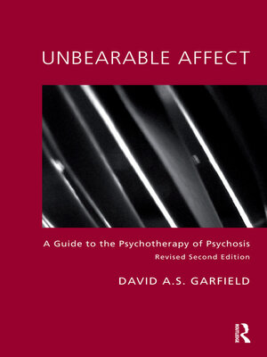 cover image of Unbearable Affect